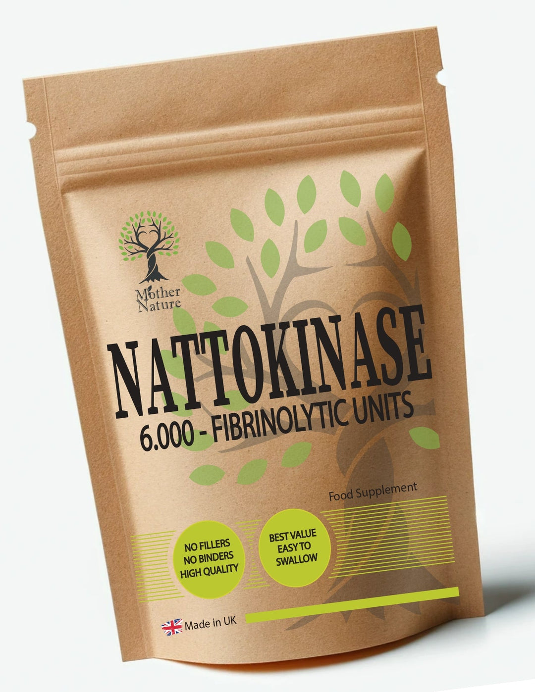 Nattokinase Capsules 6000FU High Potency Clean Natural Nattokinase Powder Eco - friendly Best Vegan Supplements Plant - based Holistic Health - MOTHER NATURE SUPPLEMENTSNattokinase Capsules 6000FU High Potency Clean Natural Nattokinase Powder Eco - friendly Best Vegan Supplements Plant - based Holistic HealthDiet Supplementss