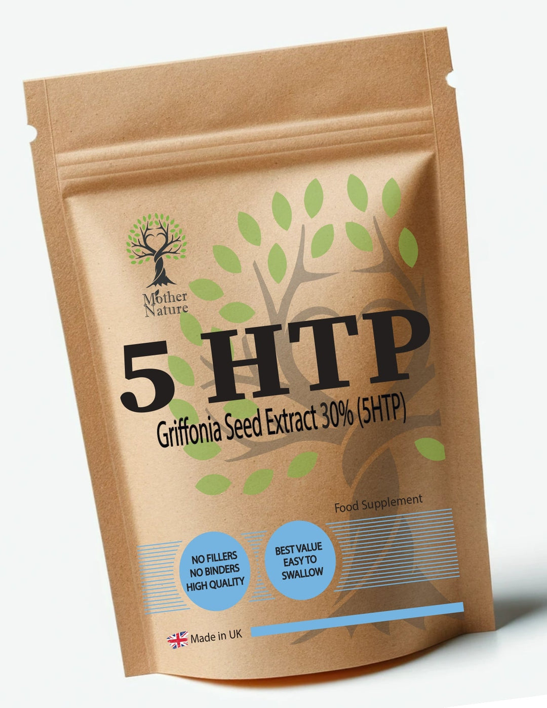 5 HTP Capsules 400 mg – Clean Vegan Supplements - Mother Nature - MOTHER NATURE SUPPLEMENTS5 HTP Capsules 400 mg – Clean Vegan Supplements - Mother NatureDiet Supplements