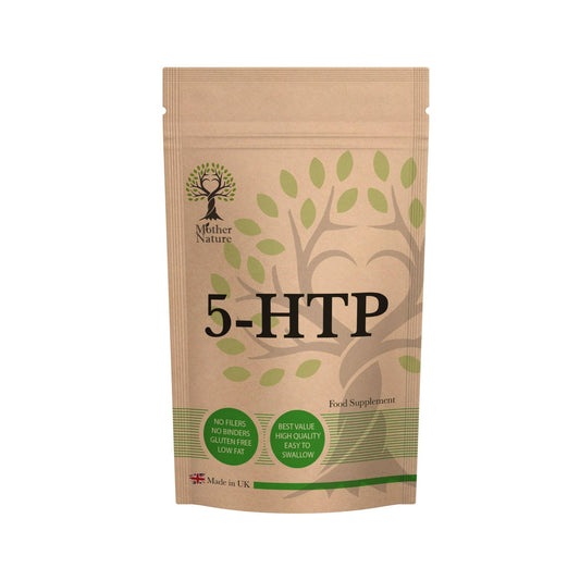 5HTP Capsules 400mg Vegan Griffonia Seed Extract Genuine Natural 5htp Supplement - MOTHER NATURE SUPPLEMENTS5HTP Capsules 400mg Vegan Griffonia Seed Extract Genuine Natural 5htp Supplement