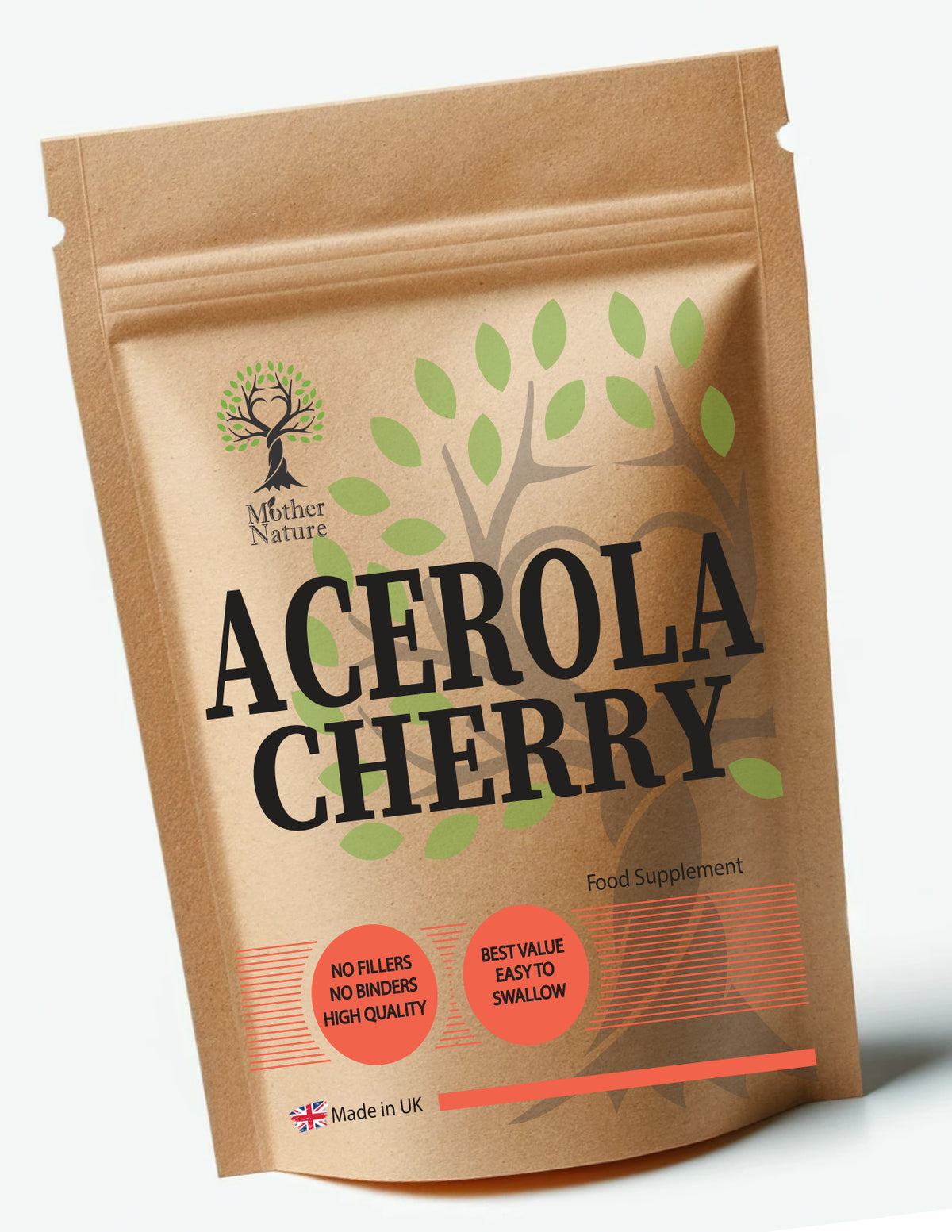 Acerola Cherry 500 mg - bottle front