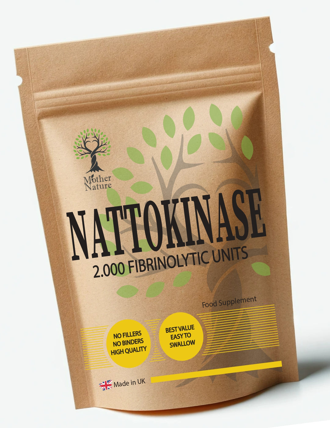 Nattokinase Capsules 2000FU Clean Natural Nattokinase Powder Eco-friendly Best Vegan Supplements – Mother Nature