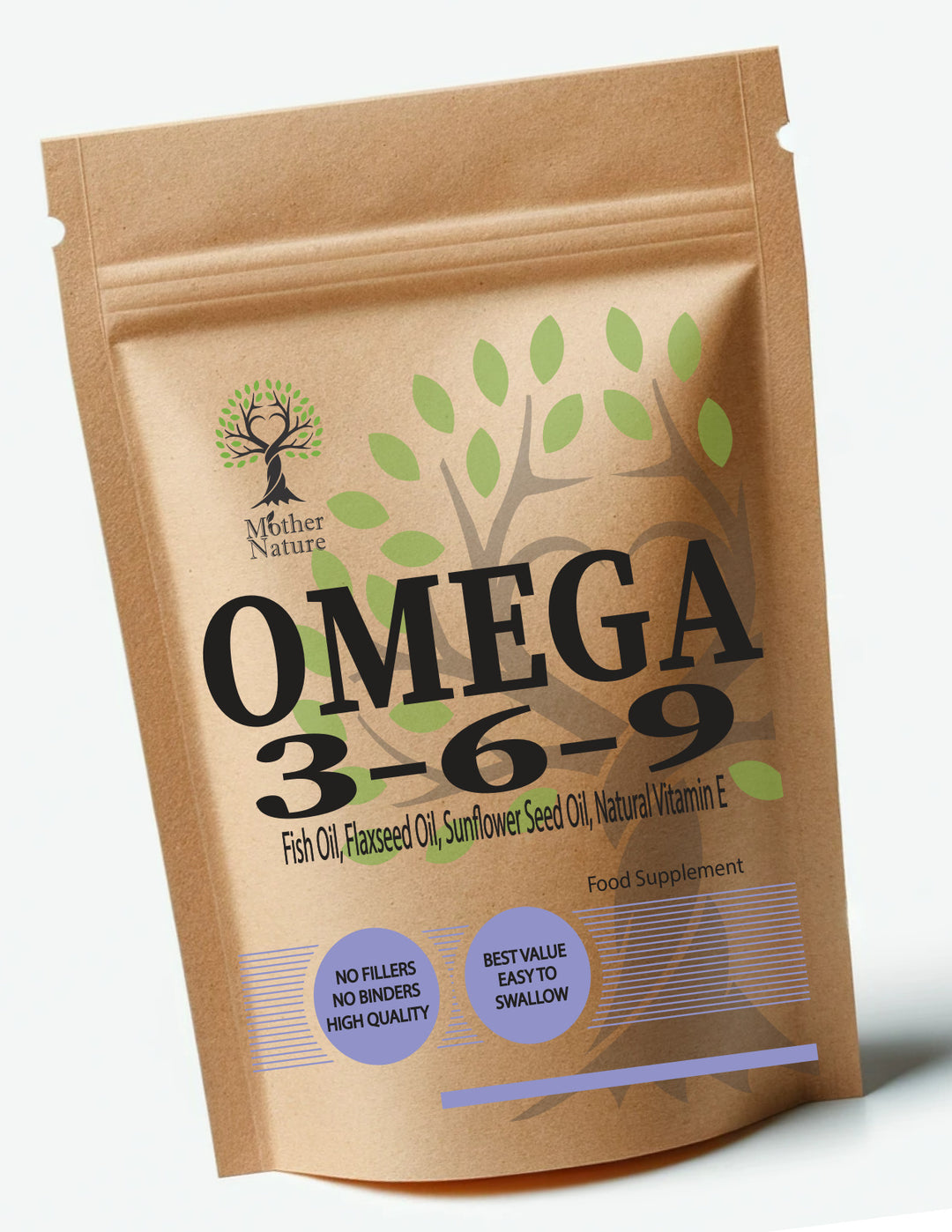Omega 3-6-9 1000 mg - bottle front