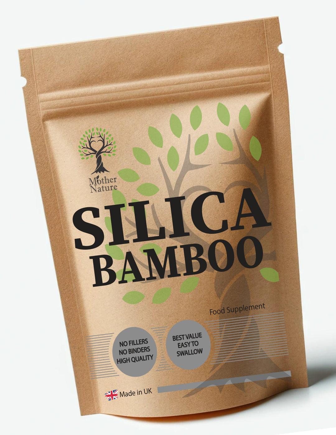 Silica Bamboo 400 mg - bottle front