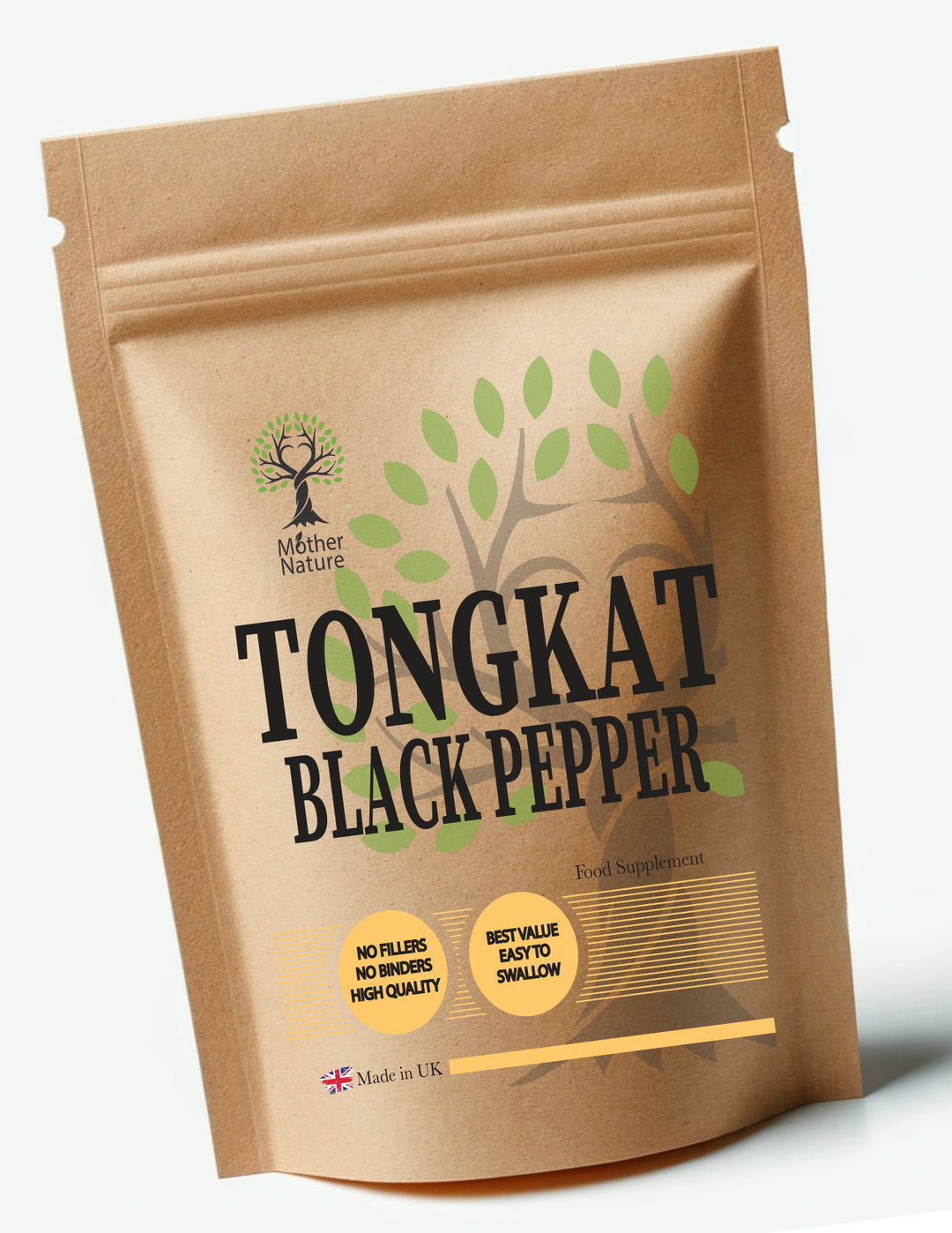 Tongkat Ali And Black Pepper - bottle front