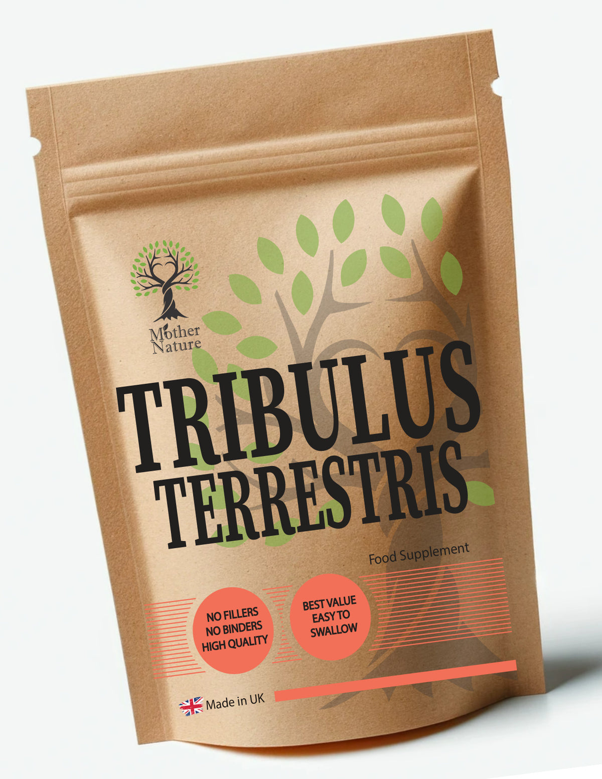 Tribulus Terrestris 600 mg - bottle front