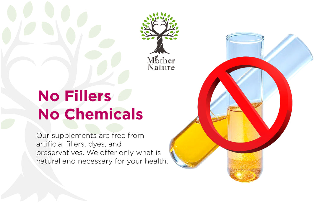 No Fillers No Chemicals