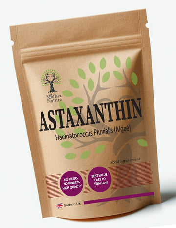 Astaxanthin Capsules 16mg Natural Astaxanthin Powder Number One UK Supplement - MOTHER NATURE SUPPLEMENTSAstaxanthin Capsules 16mg Natural Astaxanthin Powder Number One UK Supplement