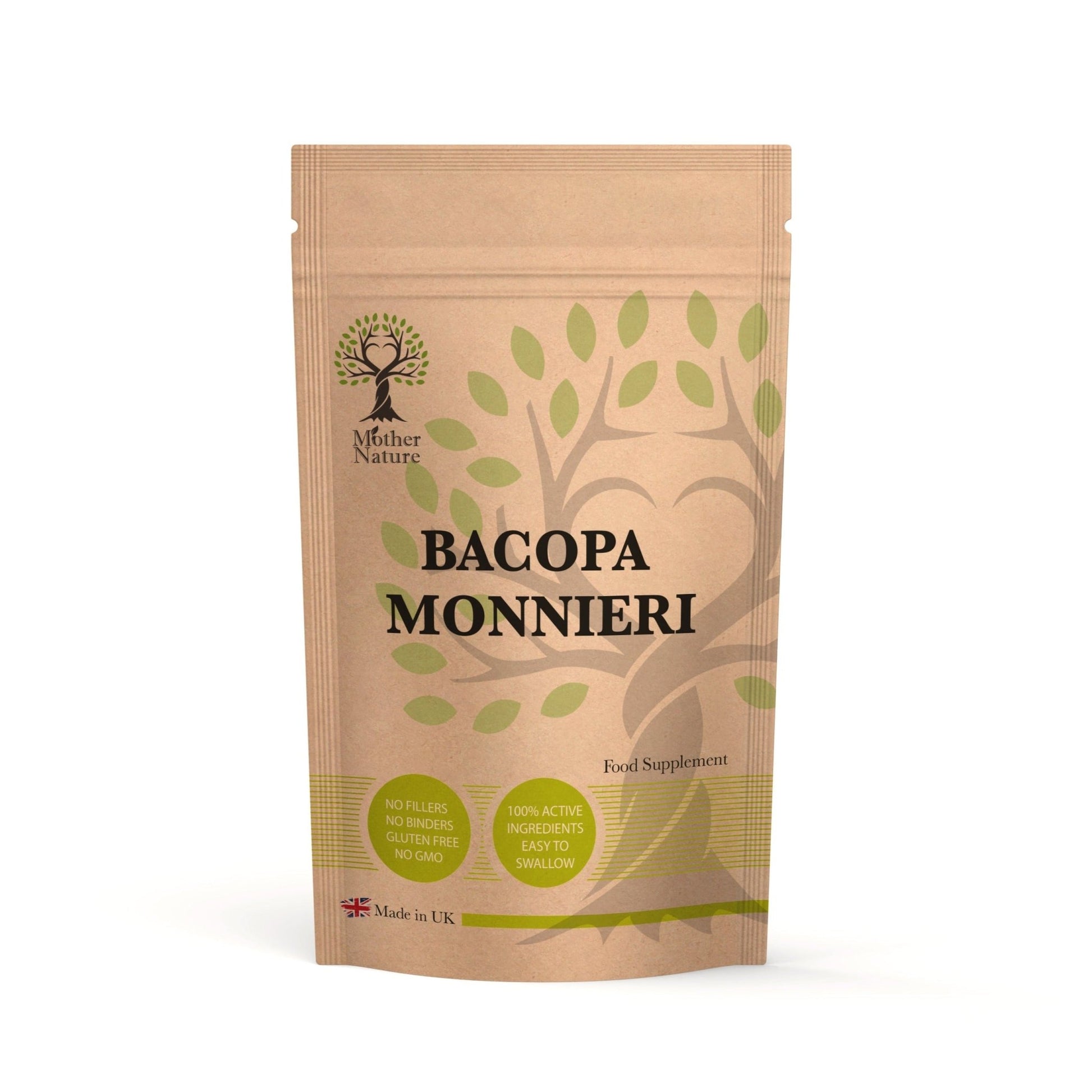 Bacopa Monnieri Capsules 600mg Genuine Natural Supplement Bacopa Monnieri Powder Vegan Capsules - MOTHER NATURE SUPPLEMENTSBacopa Monnieri Capsules 600mg Genuine Natural Supplement Bacopa Monnieri Powder Vegan Capsules