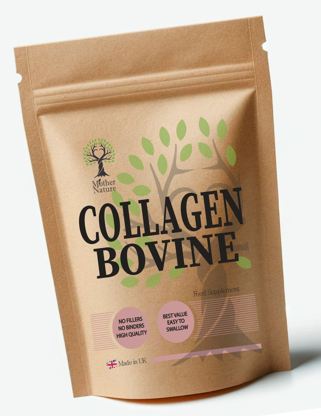 Bovine Collagen Type I 500mg – Hydrolysed Peptides | Mother Nature - MOTHER NATURE SUPPLEMENTSBovine Collagen Type I 500mg – Hydrolysed Peptides | Mother NatureDiet Supplements