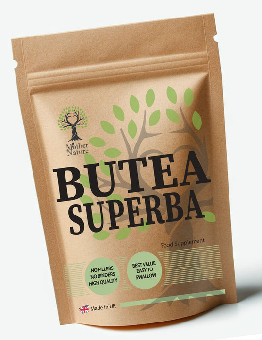 Butea Superba Capsules 500 mg – Vegan Herbal Root Extract – Plant - Based Supplement – Mother Nature - MOTHER NATURE SUPPLEMENTSButea Superba Capsules 500 mg – Vegan Herbal Root Extract – Plant - Based Supplement – Mother NatureDiet Supplementss