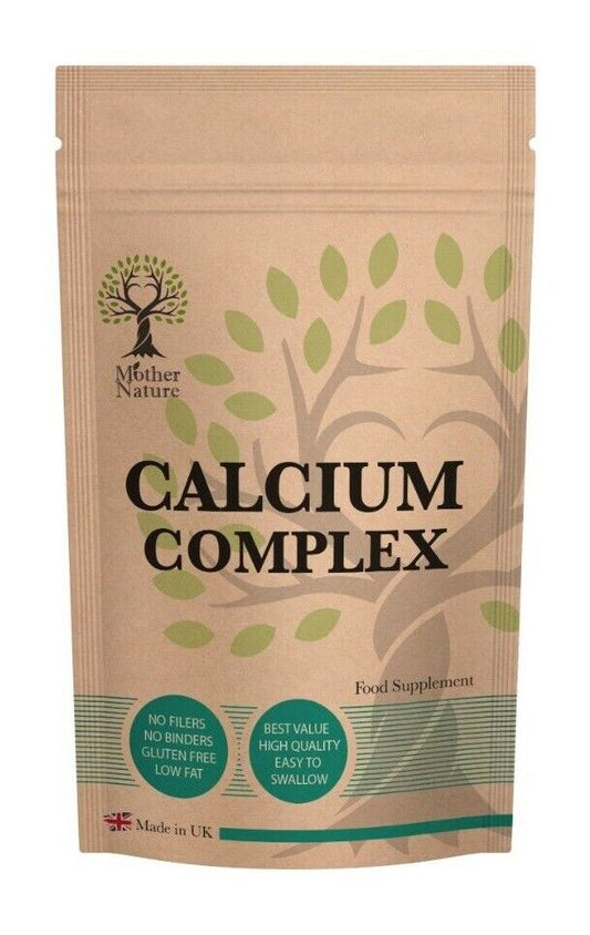 Calcium Complex Capsules 500mg Calcium Powder Calcium Citrate Supplement - MOTHER NATURE SUPPLEMENTSCalcium Complex Capsules 500mg Calcium Powder Calcium Citrate Supplement