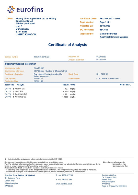 CDP Choline Complex Capsules 600mg Natural CDP Choline Citicoline Powder UK Supplement Vegan - MOTHER NATURE SUPPLEMENTSCDP Choline Complex Capsules 600mg Natural CDP Choline Citicoline Powder UK Supplement VeganDiet Supplementss