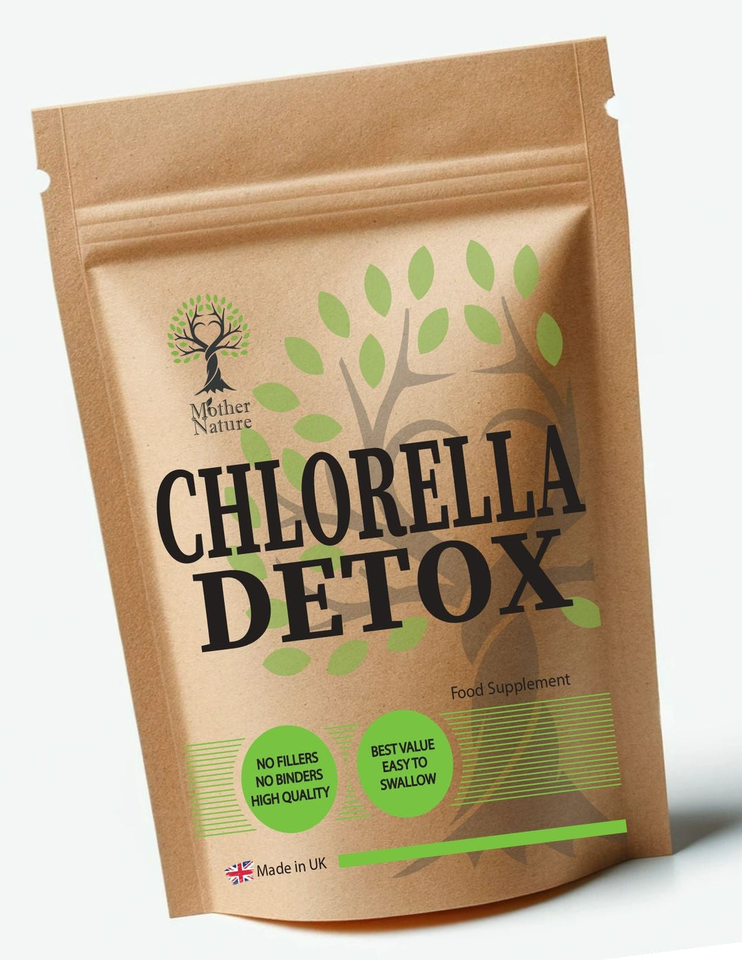Chlorella 500 mg – Mother Nature - MOTHER NATURE SUPPLEMENTSChlorella 500 mg – Mother NatureDiet Supplementss