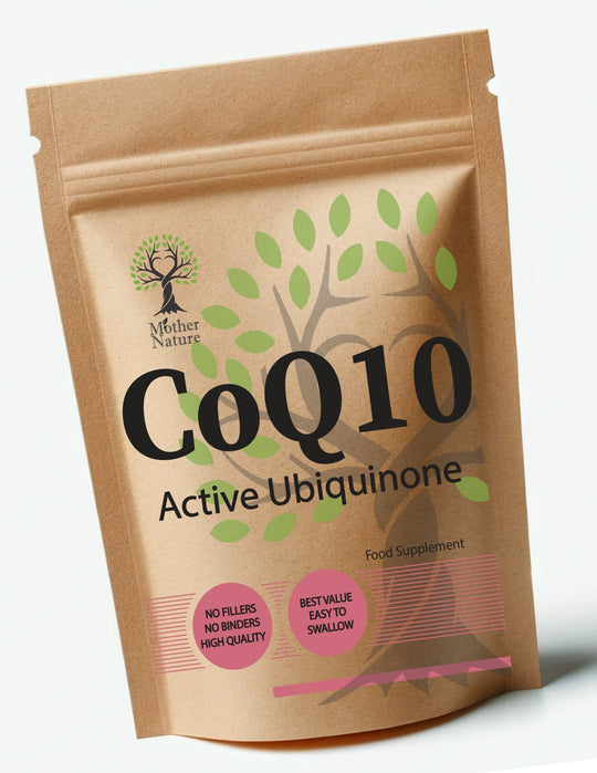 CoQ10 500mg – Fermented Ubiquinone Softgels Coenzyme Q10 Supplements| Mother Nature - MOTHER NATURE SUPPLEMENTSCoQ10 500mg – Fermented Ubiquinone Softgels Coenzyme Q10 Supplements| Mother NatureDiet Supplements