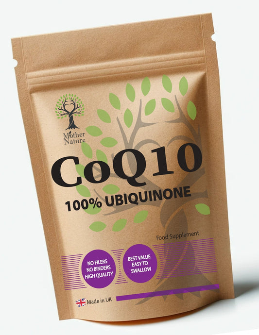 CoQ10 Ubiquinone 200mg High Absorption Natural Coenzyme Q10 Softgels Supplements - MOTHER NATURE SUPPLEMENTSCoQ10 Ubiquinone 200mg High Absorption Natural Coenzyme Q10 Softgels Supplements