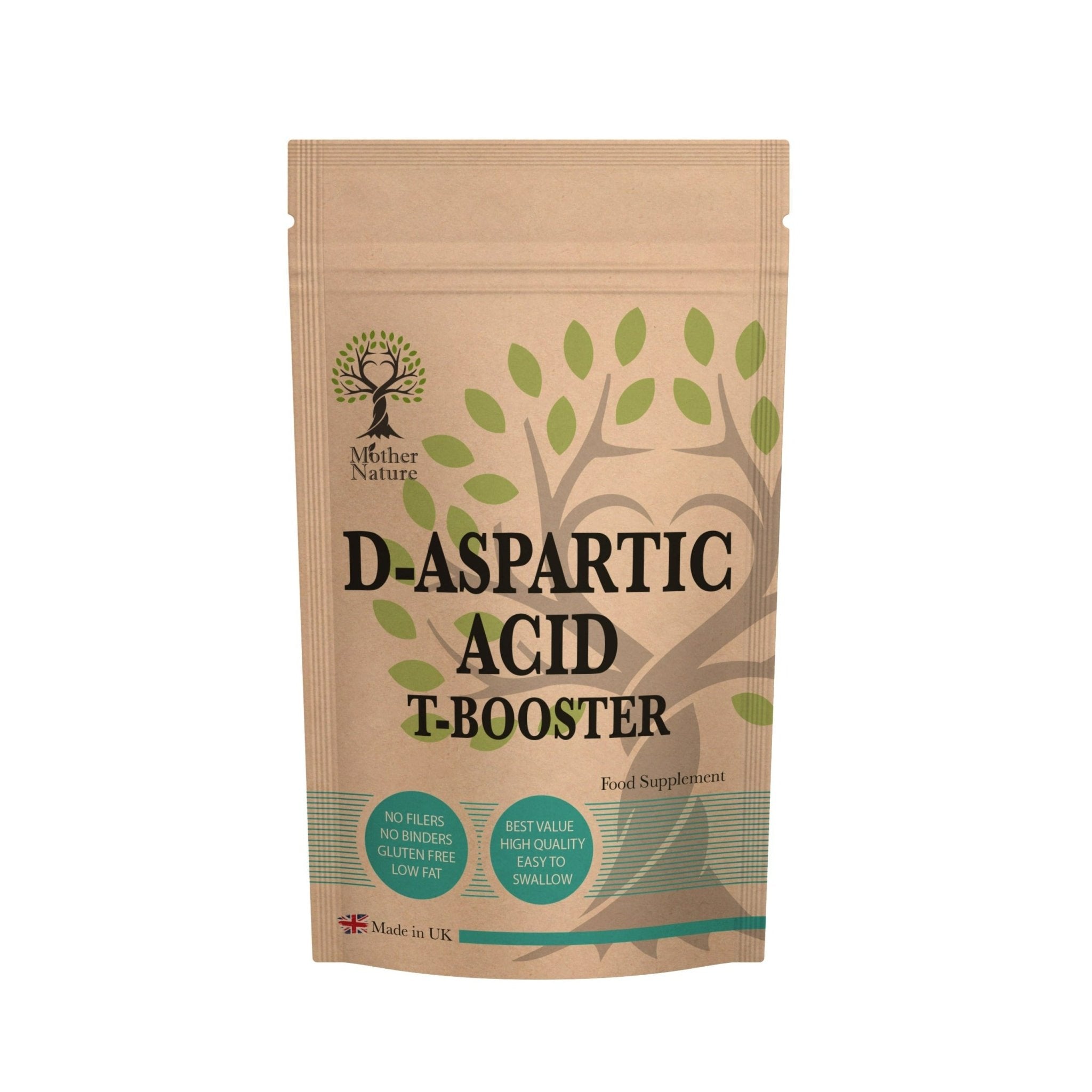 D - Aspartic Acid Capsules 700mg High Strength D - Aspartic Acid Supplement DAA Amino Acid Vegan - MOTHER NATURE SUPPLEMENTSD - Aspartic Acid Capsules 700mg High Strength D - Aspartic Acid Supplement DAA Amino Acid Vegan