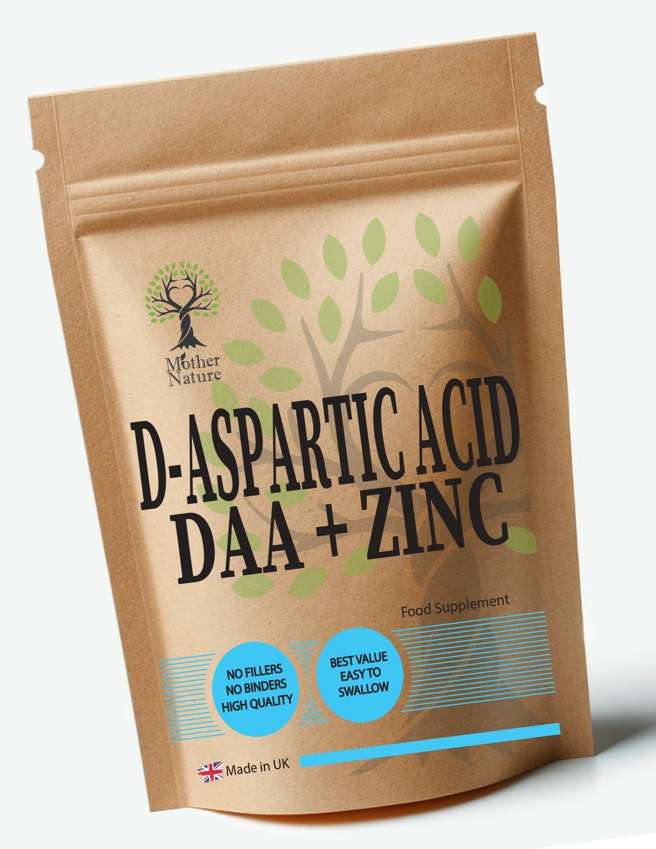 D - Aspartic Acid Capsules 700mg High Strength D - Aspartic Acid Supplement DAA Amino Acid Vegan - MOTHER NATURE SUPPLEMENTSD - Aspartic Acid Capsules 700mg High Strength D - Aspartic Acid Supplement DAA Amino Acid VeganDiet Supplementss