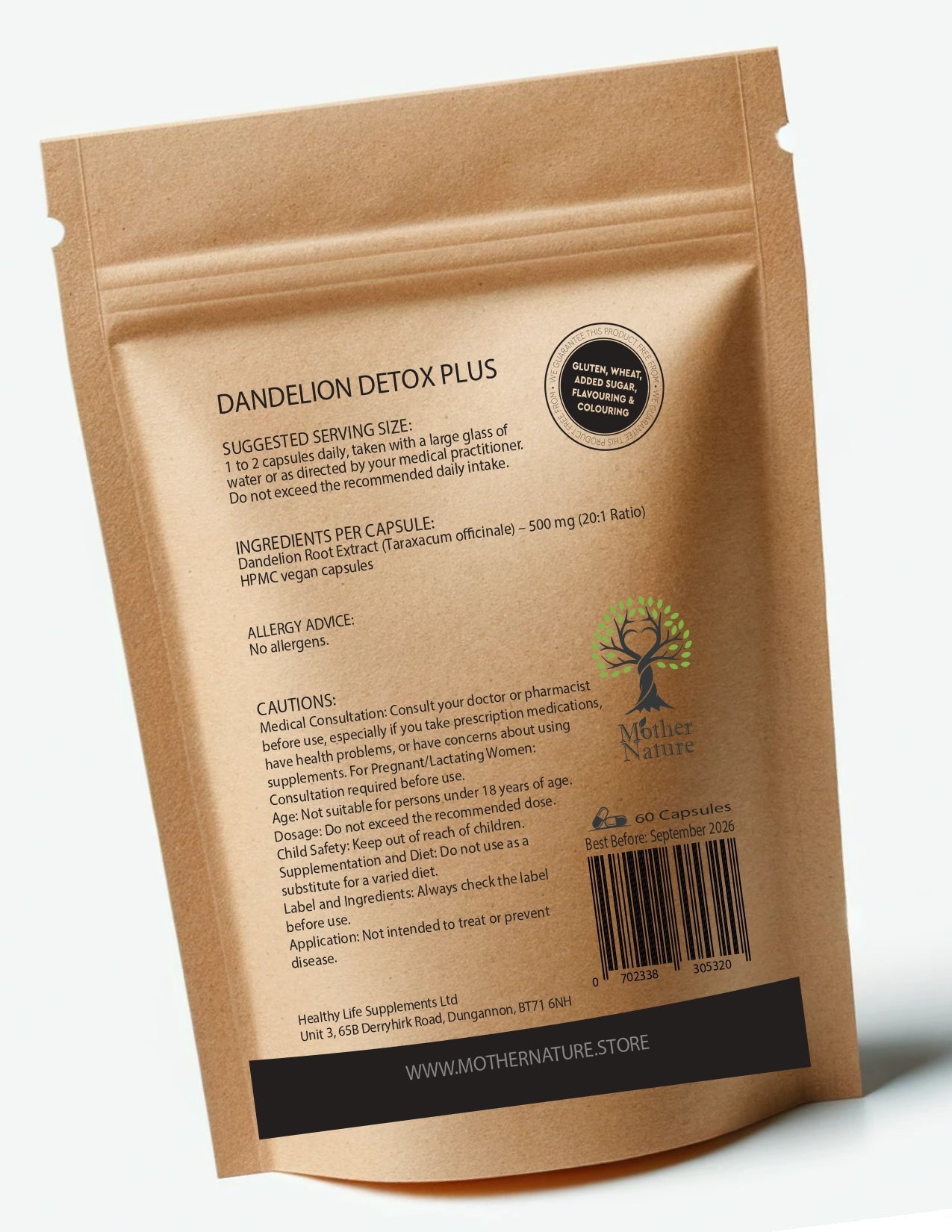 Dandelion Root 500mg Capsules Clean Natural Dandelion Powder Eco - friendly Best Vegan Supplements Plant - based Holistic Health - MOTHER NATURE SUPPLEMENTSDandelion Root 500mg Capsules Clean Natural Dandelion Powder Eco - friendly Best Vegan Supplements Plant - based Holistic HealthDiet Supplementss