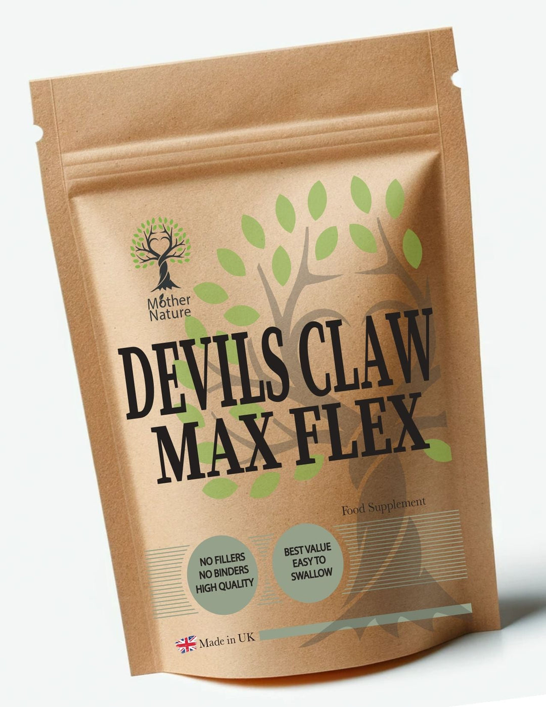 Devil's Claw Capsules 400 mg – Mother Nature - MOTHER NATURE SUPPLEMENTSDevil's Claw Capsules 400 mg – Mother Nature