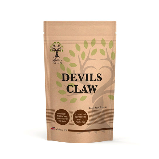 Devils Claw Capsules 5000mg Strong Clean Natural Extract Devils Claw Supplement - MOTHER NATURE SUPPLEMENTSDevils Claw Capsules 5000mg Strong Clean Natural Extract Devils Claw Supplement