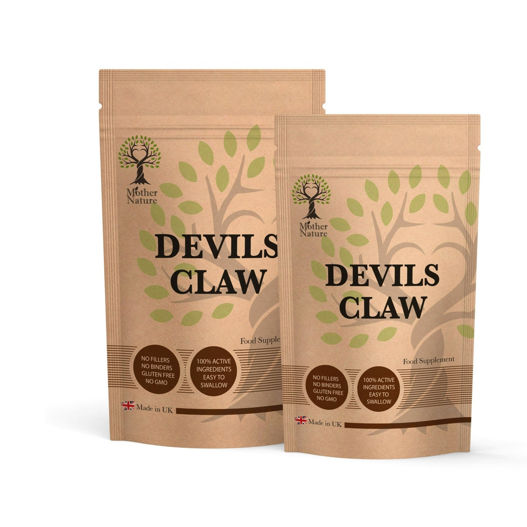 Devils Claw Capsules 5000mg Strong Clean Natural Extract Devils Claw Supplement - MOTHER NATURE SUPPLEMENTSDevils Claw Capsules 5000mg Strong Clean Natural Extract Devils Claw Supplement