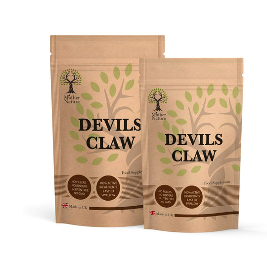 Devils Claw Capsules 5000mg Strong Clean Natural Extract Devils Claw Supplement - MOTHER NATURE SUPPLEMENTSDevils Claw Capsules 5000mg Strong Clean Natural Extract Devils Claw Supplement