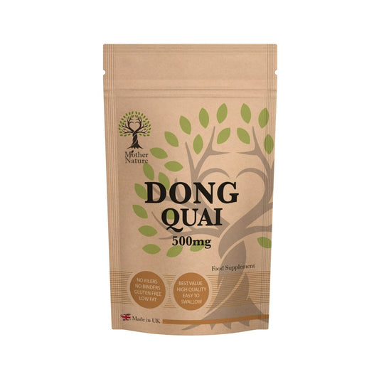 Dong Quai Capsules 500mg Clean Natural Dong Quai Powder Vegan Supplements - MOTHER NATURE SUPPLEMENTSDong Quai Capsules 500mg Clean Natural Dong Quai Powder Vegan Supplements