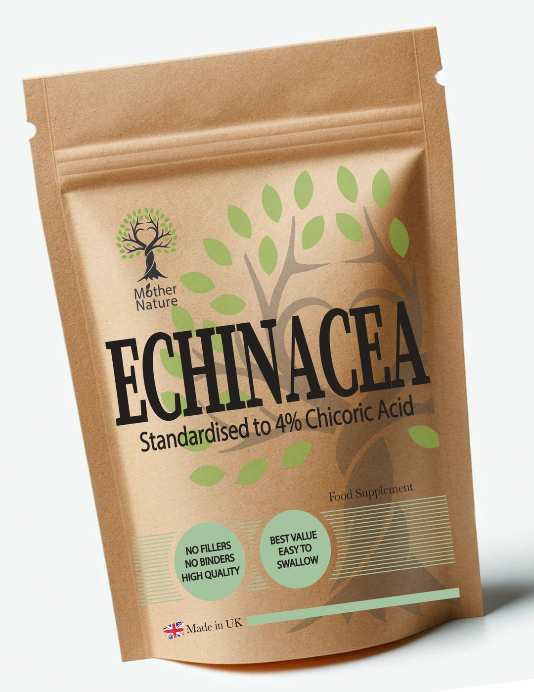 Echinacea Capsules 500mg Clean Natural Vegan Supplements Best Genuine UK Seller - MOTHER NATURE SUPPLEMENTSEchinacea Capsules 500mg Clean Natural Vegan Supplements Best Genuine UK SellerDiet Supplementss