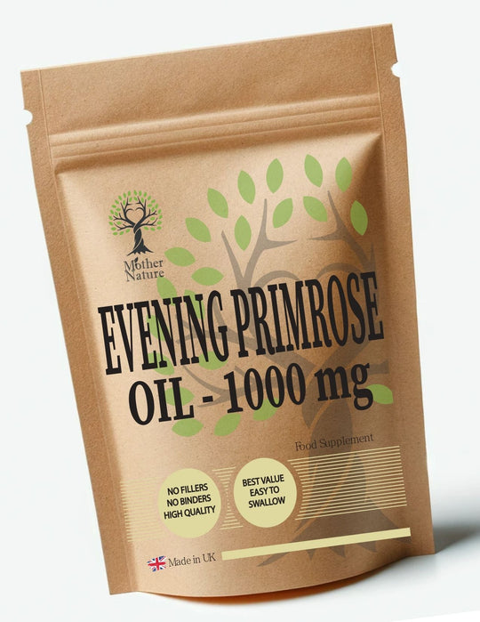 Evening Primrose Oil Capsules 1000mg Evening Primrose – Mother Nature - MOTHER NATURE SUPPLEMENTSEvening Primrose Oil Capsules 1000mg Evening Primrose – Mother NatureDiet Supplementss
