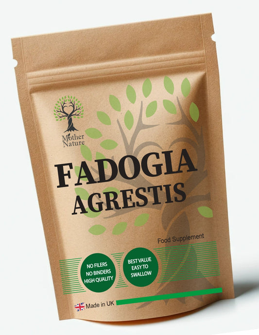 Fadogia Agrestis Capsules 500mg High Strength Natural Fadogia Powder Vegan Supplements - MOTHER NATURE SUPPLEMENTSFadogia Agrestis Capsules 500mg High Strength Natural Fadogia Powder Vegan Supplements