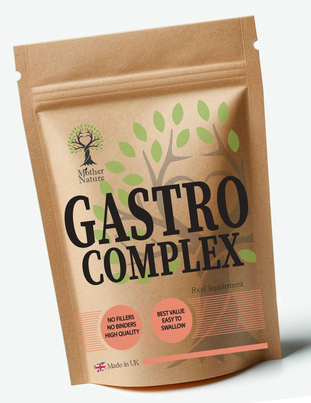 Gastro Complex Capsules 500 mg – Mother Nature - MOTHER NATURE SUPPLEMENTSGastro Complex Capsules 500 mg – Mother NatureDiet Supplementss
