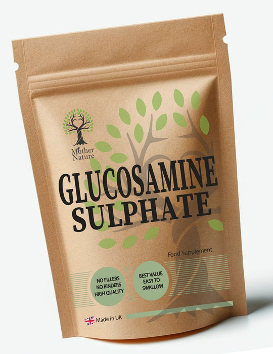 Glucosamine Sulphate 2KCl Capsules 700 mg – Mother Nature - MOTHER NATURE SUPPLEMENTSGlucosamine Sulphate 2KCl Capsules 700 mg – Mother NatureDiet Supplements