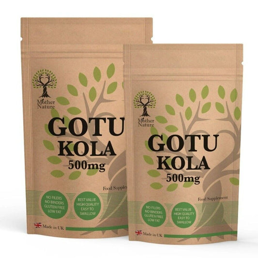 Gotu Kola Capsules 500mg Best Natural Clean Supplement Gotu Kola Powder Vegan - MOTHER NATURE SUPPLEMENTSGotu Kola Capsules 500mg Best Natural Clean Supplement Gotu Kola Powder Vegan