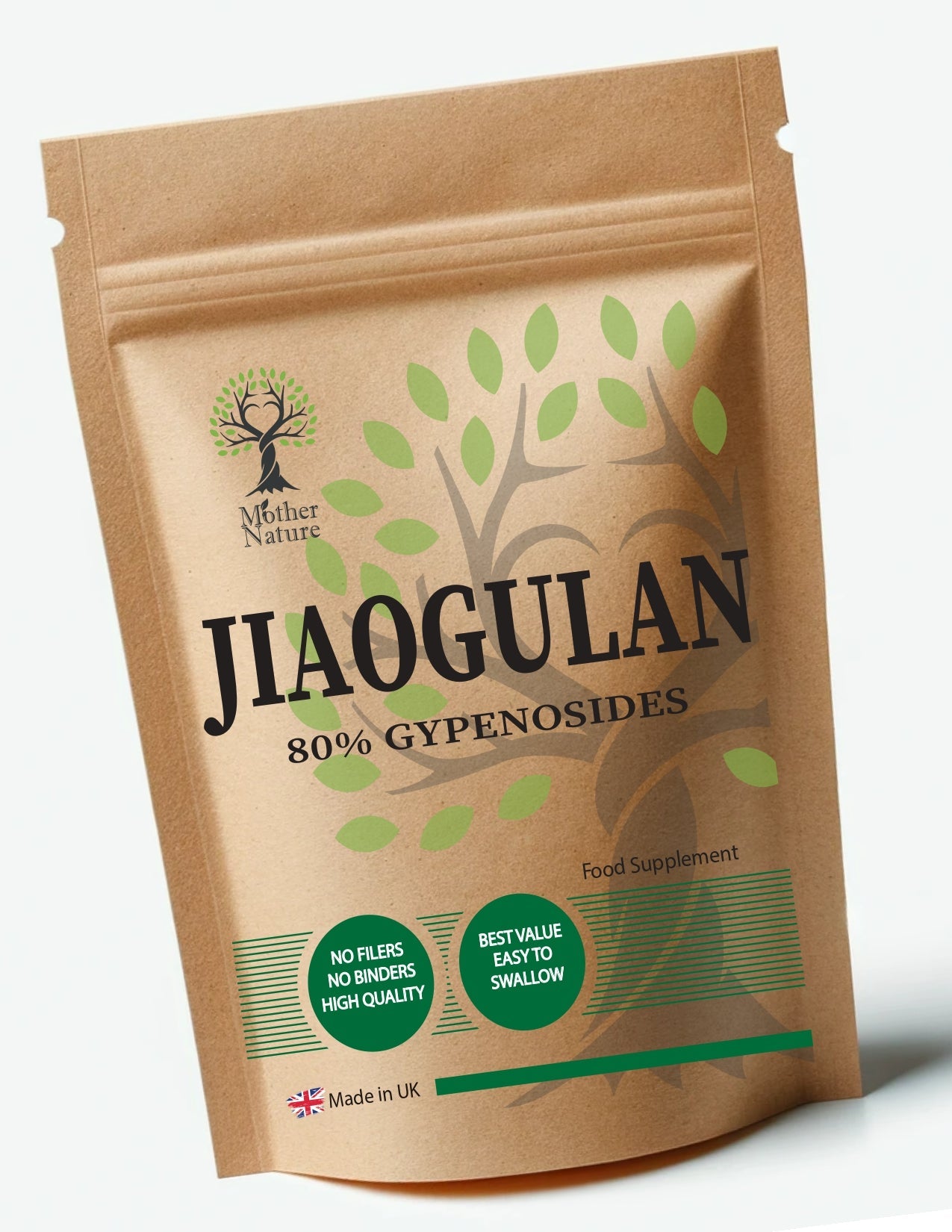 High Potency Clean Natural Jiaogulan Powder Eco - friendly Best Vegan Supplements Plant - based Holistic Health - MOTHER NATURE SUPPLEMENTSHigh Potency Clean Natural Jiaogulan Powder Eco - friendly Best Vegan Supplements Plant - based Holistic Health