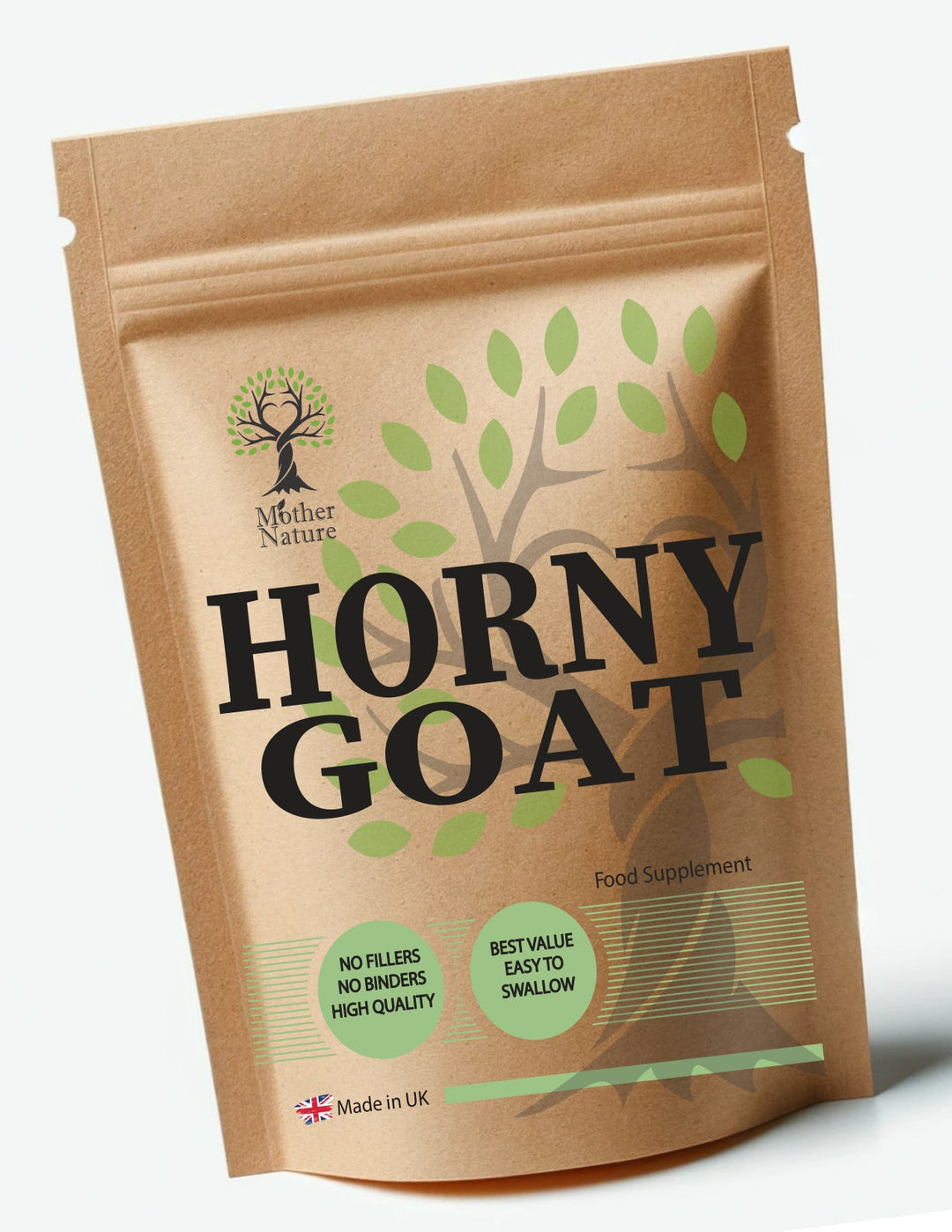 Horny Goat Weed 600 mg – Mother Nature - MOTHER NATURE SUPPLEMENTSHorny Goat Weed 600 mg – Mother NatureDiet Supplements