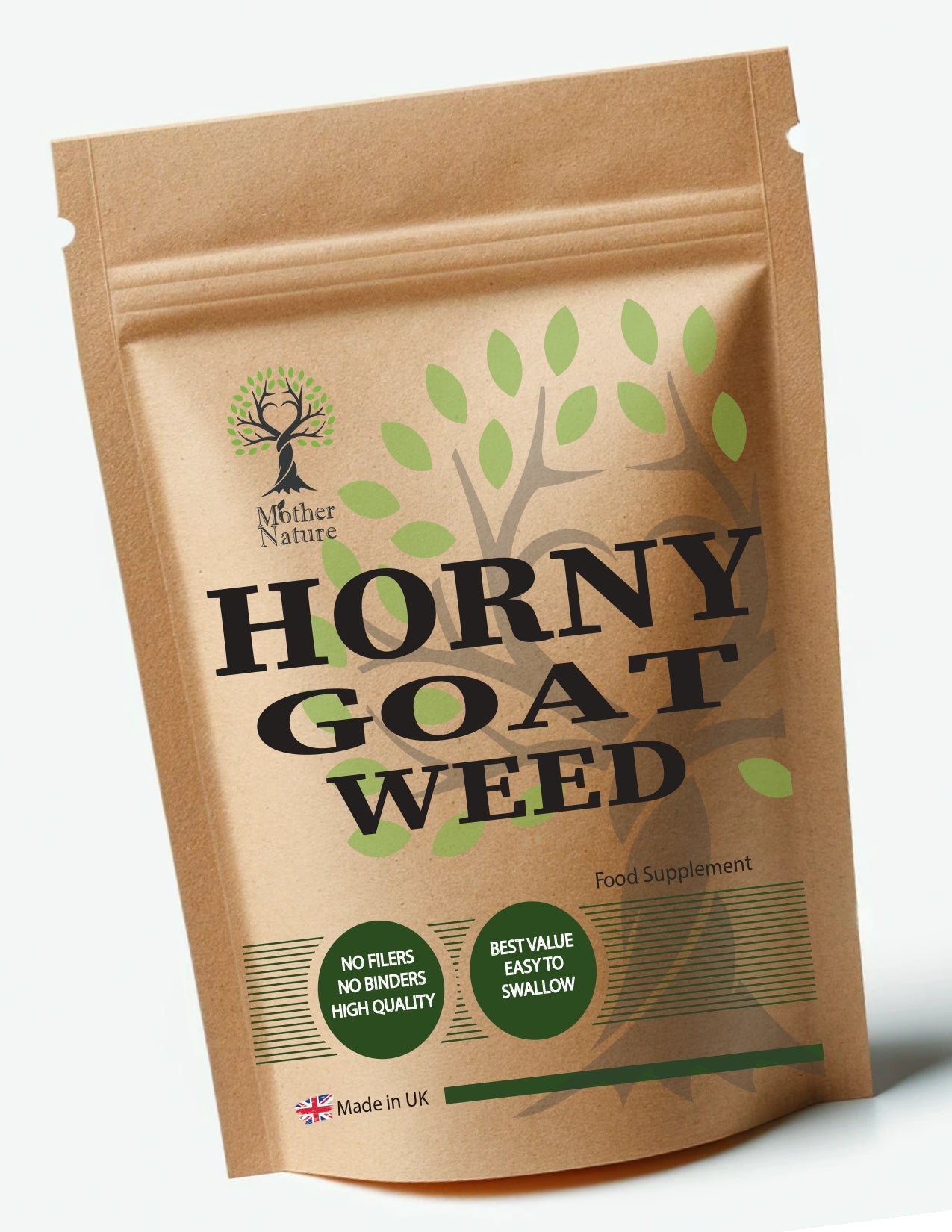 Horny Goat Weed 600mg High Potency Clean Natural Horny Goat Weed 30% Lcariin Eco - friendly Best Vegan Supplements Plant - based Holistic Health - MOTHER NATURE SUPPLEMENTSHorny Goat Weed 600mg High Potency Clean Natural Horny Goat Weed 30% Lcariin Eco - friendly Best Vegan Supplements Plant - based Holistic Health