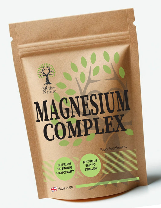 Magnesium Complex Capsules Best Quality Magnesium Glycinate Taurate L - Threonate Vegan Supplemnts Eco - friendly - MOTHER NATURE SUPPLEMENTSMagnesium Complex Capsules Best Quality Magnesium Glycinate Taurate L - Threonate Vegan Supplemnts Eco - friendlyDiet Supplementss