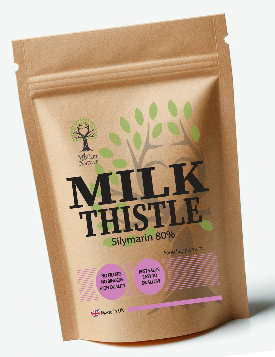 Milk Thistle Capsules 300 mg – Mother Nature - MOTHER NATURE SUPPLEMENTSMilk Thistle Capsules 300 mg – Mother NatureDiet Supplements