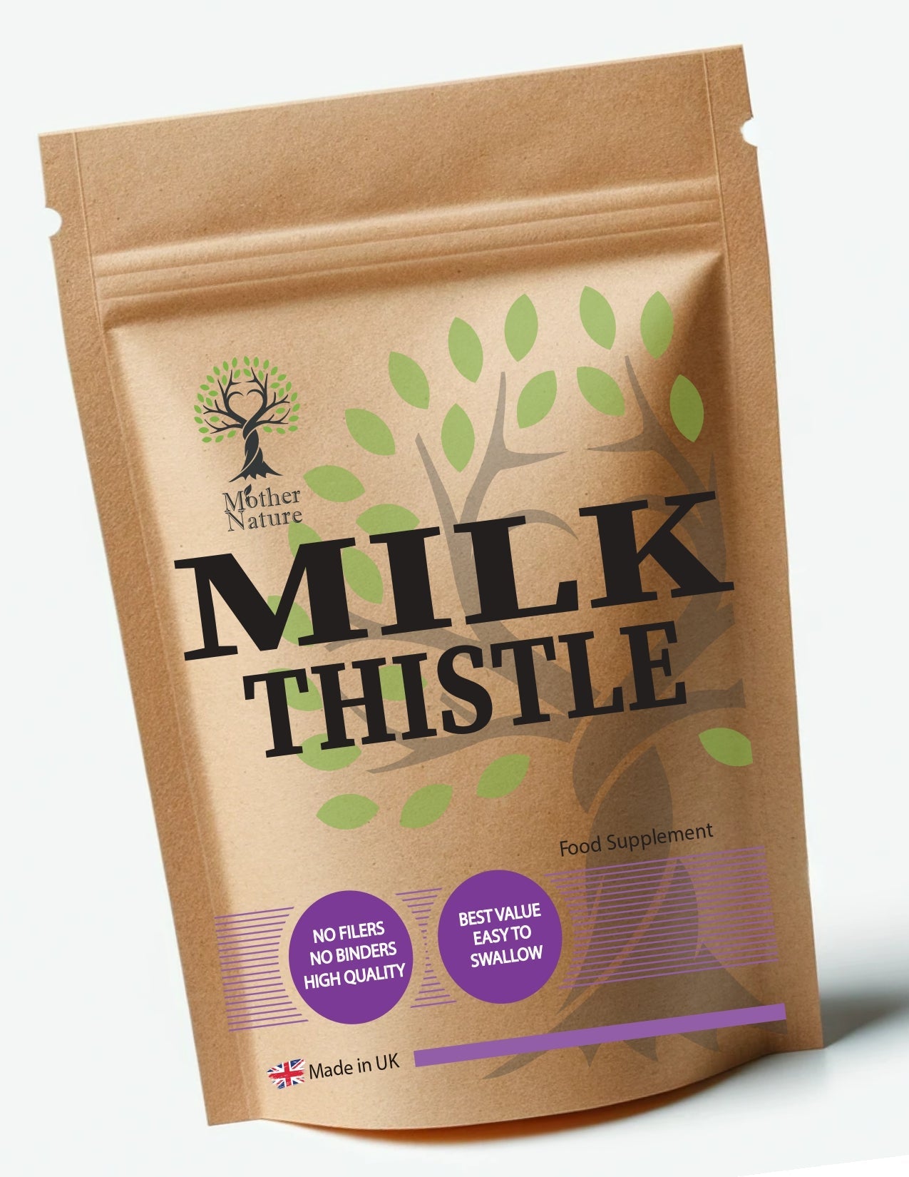 Milk Thistle Capsules 300mg High Potency Clean Natural Milk Thistle Powder 80% Silymarin Eco - friendly Best Vegan Supplements Plant - based Holistic Health - MOTHER NATURE SUPPLEMENTSMilk Thistle Capsules 300mg High Potency Clean Natural Milk Thistle Powder 80% Silymarin Eco - friendly Best Vegan Supplements Plant - based Holistic Health