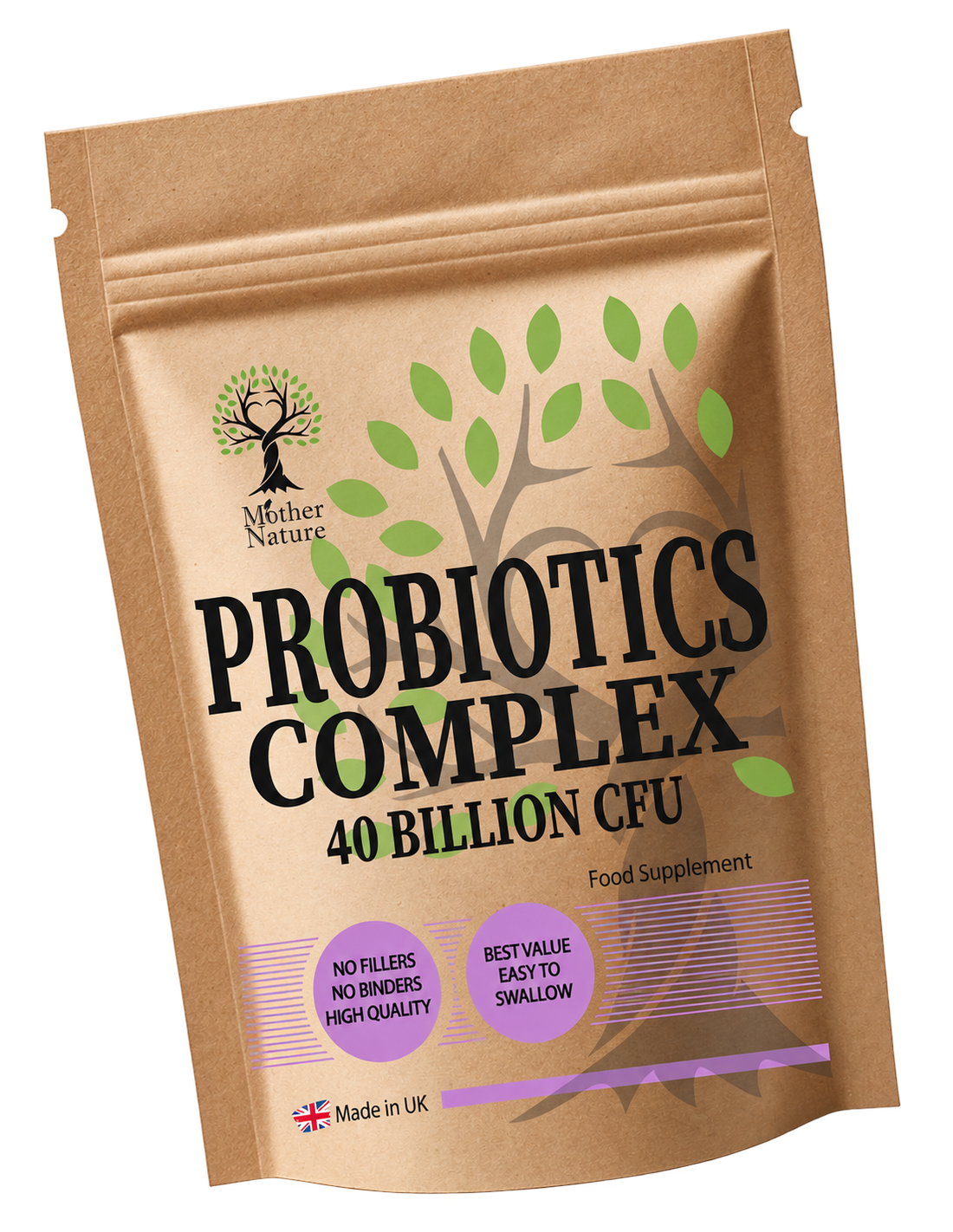 Mother Nature Probiotics Complex 40 Billion CFU