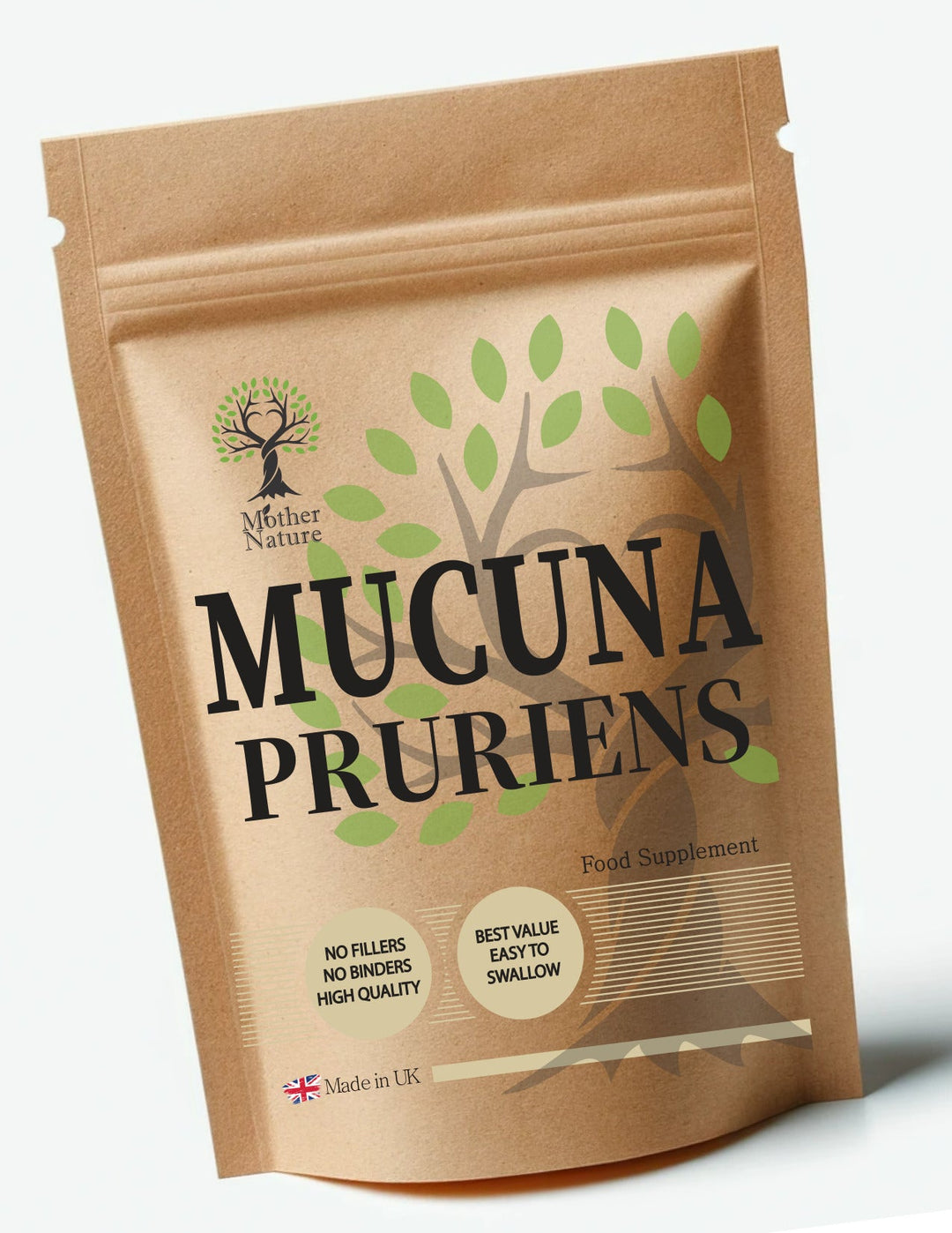 Mucuna Pruriens Capsules 500 mg – Clen Vegan Supplements - Mother Nature - MOTHER NATURE SUPPLEMENTSMucuna Pruriens Capsules 500 mg – Clen Vegan Supplements - Mother NatureDiet Supplements