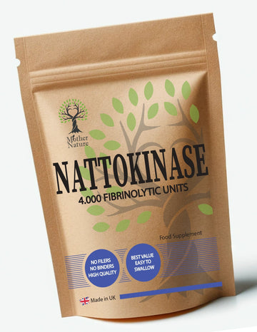 Nattokinase Capsules 4000FU High Potency Clean Natural Nattokinase Powder Eco - friendly Best Vegan Supplements Plant - based Holistic Health - MOTHER NATURE SUPPLEMENTSNattokinase Capsules 4000FU High Potency Clean Natural Nattokinase Powder Eco - friendly Best Vegan Supplements Plant - based Holistic Health