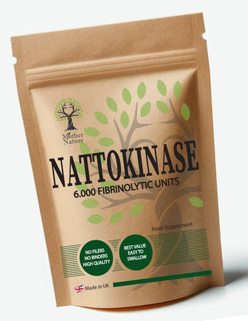 Nattokinase Capsules 6000FU High Potency Clean Natural Nattokinase Powder Eco - friendly Best Vegan Supplements Plant - based Holistic Health - MOTHER NATURE SUPPLEMENTSNattokinase Capsules 6000FU High Potency Clean Natural Nattokinase Powder Eco - friendly Best Vegan Supplements Plant - based Holistic Health