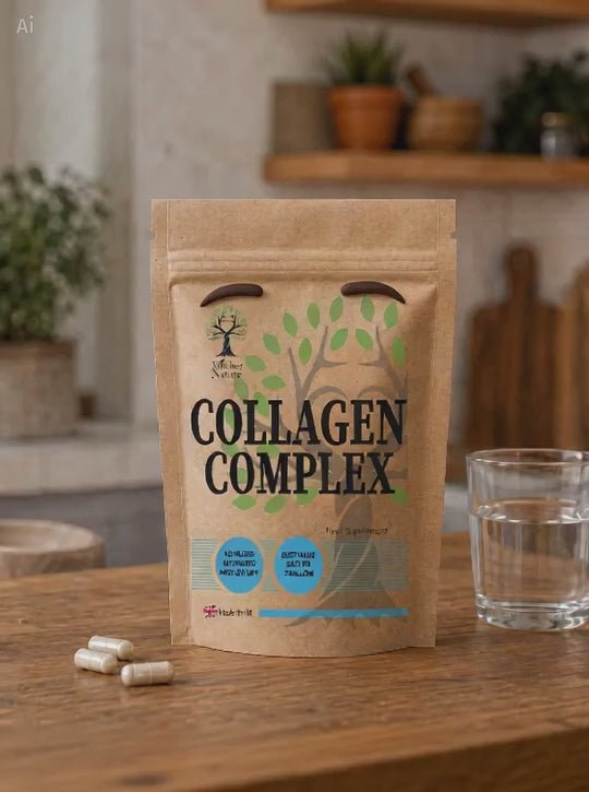 Hydrolysed Marine Collagen 500mg – Collagen Complex Type I, II & III | Mother Nature