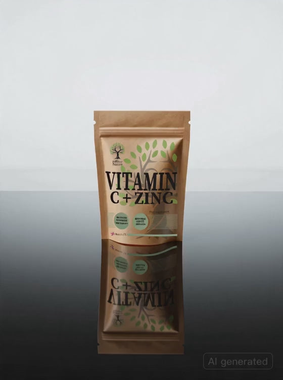 Vitamin C + Zinc Magnesium Glycinate Vegan Capsules Clean Vitamin C Supplement – Mother Nature
