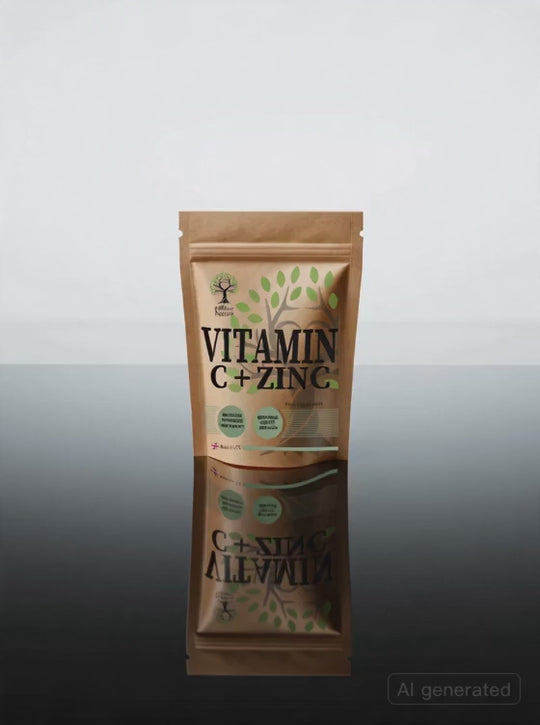 Vitamin C + Zinc Magnesium Glycinate Vegan Capsules Clean Vitamin C Supplement – Mother Nature