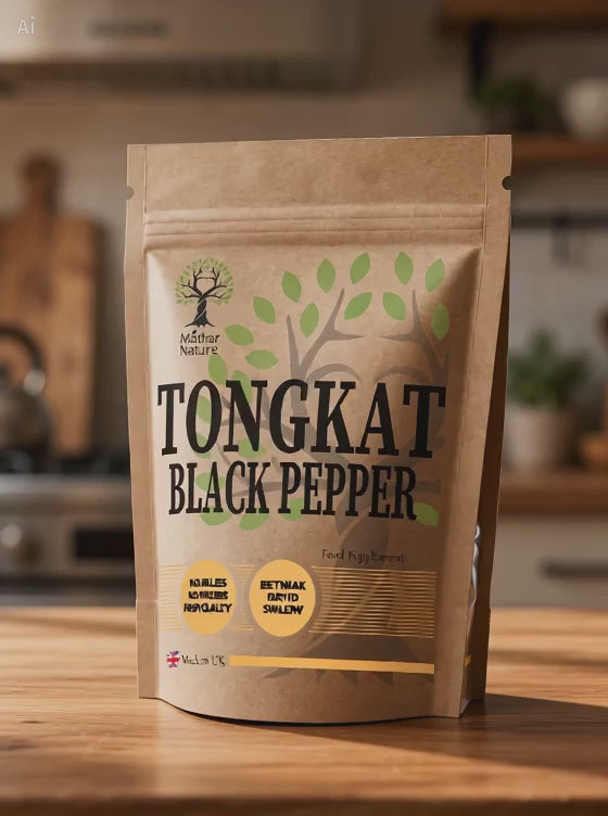 Tongkat Ali & Black Pepper Extract 500 mg – Clean Vegan Supplements - Mother Nature