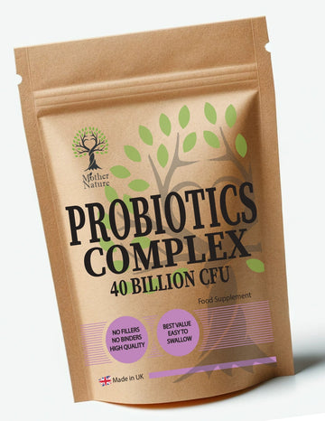 Probiotics Capsules 40 Billion CFU High Potency Clean Natural Probiotics For Gut Health Eco - friendly Best Vegan Supplements Probiotics Capsules Holistic Health - MOTHER NATURE SUPPLEMENTSProbiotics Capsules 40 Billion CFU High Potency Clean Natural Probiotics For Gut Health Eco - friendly Best Vegan Supplements Probiotics Capsules Holistic HealthDiet Supplementss