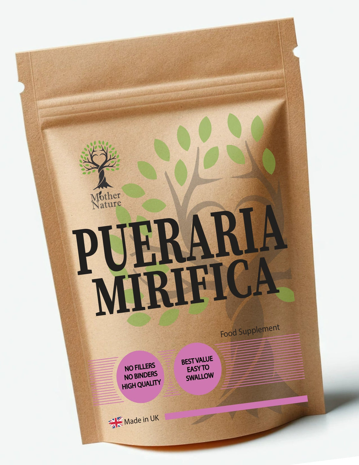 Pueraria Mirifica 600 mg – Mother Nature - MOTHER NATURE SUPPLEMENTSPueraria Mirifica 600 mg – Mother NatureDiet Supplements