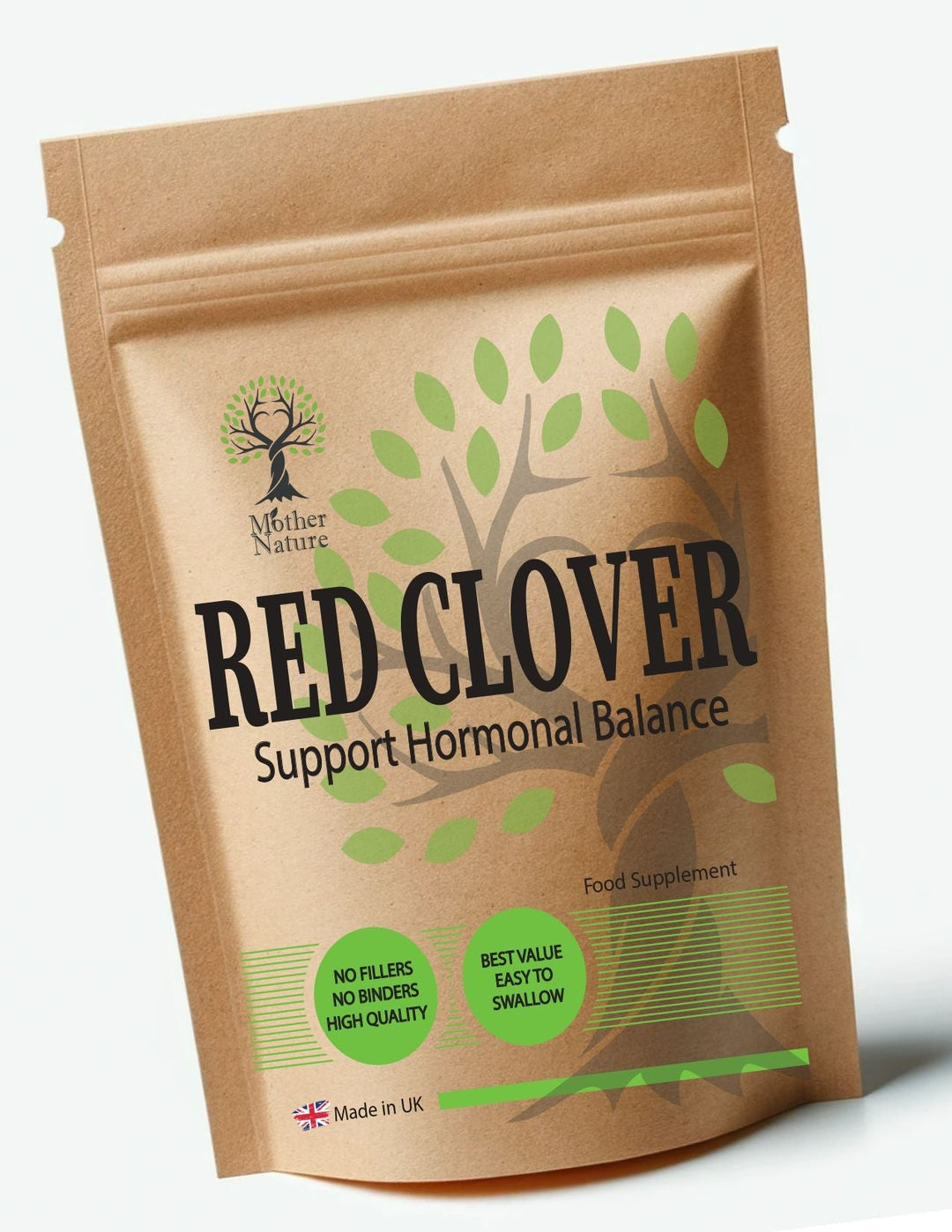 Red Clover Extract 500 mg – Mother Nature - MOTHER NATURE SUPPLEMENTSRed Clover Extract 500 mg – Mother NatureDiet Supplementss
